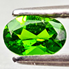 Natural Green Chrome Diopside 0.45 Ct. Oval Shape 6 x 4 Mm Gemstone From Russia