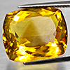 Natural Yellow Citrine 14.55 Ct. Cushion Shape 16.9 x 14.3 Mm Gemstone