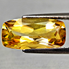 Natural Yellow Citrine 3.63 Ct. Cushion Shape 14.1 x 7.1 Mm Gemstone