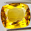 Natural Yellow Citrine 10.79 Ct. Cushion Shape 15.7 x 13.8 Mm Gemstone