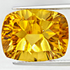 Natural Yellow Citrine 14.53 Ct. Cushion Concave Cut 17.5 x 13.5 Mm Gemstone Natural Yellow Citrine 14.53 Ct. Cushion Concave Cut 17.5 x 13.5 Mm Gemstone