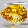 Natural Yellow Citrine 13.56 Ct. Clean Pear Concave Cut 19 x 14.1 Mm Gemstone Natural Yellow Citrine 13.56 Ct. Clean Pear Concave Cut 19 x 14.1 Mm Gemstone