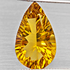 Natural Yellow Citrine 12.40 Ct. Clean Pear Concave Cut 20 x 13 Mm Gemstone Natural Yellow Citrine 12.40 Ct. Clean Pear Concave Cut 20 x 13 Mm Gemstone
