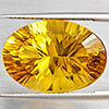 Natural Yellow Citrine 16.85 Ct. Clean Oval Concave Cut 20 x 14.3 Mm Gemstone Natural Yellow Citrine 16.85 Ct. Clean Oval Concave Cut 20 x 14.3 Mm Gemstone