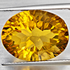 Natural Yellow Citrine 13.00 Ct. Clean Oval Concave Cut 18 x 13.5 Mm Gemstone Natural Yellow Citrine 13.00 Ct. Clean Oval Concave Cut 18 x 13.5 Mm Gemstone
