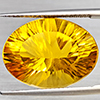 Natural Yellow Citrine 14.43 Ct. Clean Oval Concave Cut 19.4 x 14.5 Mm Gemstone Natural Yellow Citrine 14.43 Ct. Clean Oval Concave Cut 19.4 x 14.5 Mm Gemstone