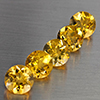 Natural Yellow Citrine 5.86 Ct. 5 Pcs Round Shape 7.2 Mm Gemstone from Brazil Natural Yellow Citrine 5.86 Ct. 5 Pcs Round Shape 7.2 Mm Gemstone from Brazil