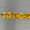 Natural Yellow Citrine 6.10 Ct. 5 Pcs Round Shape 7.2 Mm Gemstone from Brazil Natural Yellow Citrine 6.10 Ct. 5 Pcs Round Shape 7.2 Mm Gemstone from Brazil