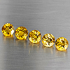 Natural Yellow Citrine 6.48 Ct. 5 Pcs Round Shape 7.2 Mm Gemstone from Brazil Natural Yellow Citrine 6.48 Ct. 5 Pcs Round Shape 7.2 Mm Gemstone from Brazil