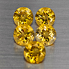 Natural Yellow Citrine 6.15 Ct. 5 Pcs Round Shape 7.2 Mm Gemstone from Brazil Natural Yellow Citrine 6.15 Ct. 5 Pcs Round Shape 7.2 Mm Gemstone from Brazil