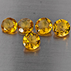 Natural Yellow Citrine 6.31 Ct. 5 Pcs Round Shape 7.2 Mm Gemstone from Brazil Natural Yellow Citrine 6.31 Ct. 5 Pcs Round Shape 7.2 Mm Gemstone from Brazil