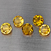 Natural Yellow Citrine 5.82 Ct. 5 Pcs Round Shape 7.2 Mm Gemstone from Brazil Natural Yellow Citrine 5.82 Ct. 5 Pcs Round Shape 7.2 Mm Gemstone from Brazil
