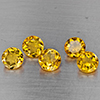 Natural Yellow Citrine 5.31 Ct. 5 Pcs Round Shape 7.1 Mm Gemstone from Brazil Natural Yellow Citrine 5.31 Ct. 5 Pcs Round Shape 7.1 Mm Gemstone from Brazil