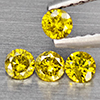 Natural Yellow Diamond 0.28 Ct. 4 Pcs Round Diamond Cut 2.7 Mm From Belgium Natural Yellow Diamond 0.28 Ct. 4 Pcs Round Diamond Cut 2.7 Mm From Belgium