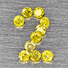Natural Yellow Diamond 0.19 Ct. 10 Pcs Round Diamond Cut 1.8 Mm From Belgium Natural Yellow Diamond 0.19 Ct. 10 Pcs Round Diamond Cut 1.8 Mm From Belgium