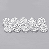 Natural White Diamond 0.11 Ct. 10 Pcs Round Diamond Cut 1.4 Mm From Belgium  Natural White Diamond 0.11 Ct. 10 Pcs Round Diamond Cut 1.4 Mm From Belgium
