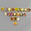 Natural Fancy Color Diamond 0.25 Ct. 20 Pcs Round Diamond Cut 1.5 Mm From Belgium Natural Fancy Color Diamond 0.25 Ct. 20 Pcs Round Diamond Cut 1.5 Mm From Belgium