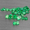 Natural Green Emerald 0.50 Ct. 28 Pcs Round Shape Gemstones From Columbia Natural Green Emerald 0.50 Ct. 28 Pcs Round Shape Gemstones From Columbia