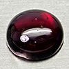 Natural Purplish Pink Rhodolite Garnet 1.71 Ct. Round Cabochon Shape 6.9 Mm Gems