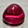 Natural Purplish Pink Rhodolite Garnet 1.14 Ct. Round Cabochon Shape 5.8 Mm Gems