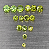Natural Green Demantiod Garnet 1.20 Ct. 15 Pcs Round Diamond Cut Gemstones From Madagascar Natural Green Demantiod Garnet 1.20 Ct. 15 Pcs Round Diamond Cut Gemstones From Madagascar