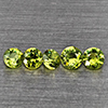 Natural Green Demantiod Garnet 0.63 Ct. 5 Pcs Round Diamond Cut 3 Mm Gemstones From Madagascar Natural Green Demantiod Garnet 0.63 Ct. 5 Pcs Round Diamond Cut 3 Mm Gemstones From Madagascar