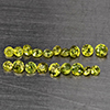 Natural Green Demantiod Garnet 0.54 Ct. 19 Pcs Round Diamond Cut 2 Mm Gemstones From Madagascar  Natural Green Demantiod Garnet 0.54 Ct. 19 Pcs Round Diamond Cut 2 Mm Gemstones From Madagascar