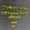 Natural Green Demantiod Garnet 1.48 Ct. 30 Pcs Round Diamond Cut 3.2 Mm Gemstones From Madagascar  Natural Green Demantiod Garnet 1.48 Ct. 30 Pcs Round Diamond Cut 3.2 Mm Gemstones From Madagascar