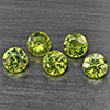 Natural Green Demantiod Garnet 0.45 Ct. 5 Pcs Round Diamond Cut 2.6 Mm Gemstones From Madagascar  Natural Green Demantiod Garnet 0.45 Ct. 5 Pcs Round Diamond Cut 2.6 Mm Gemstones From Madagascar