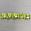 Natural Green Demantiod Garnet 1.28 Ct. 5 Pcs Oval Shape 4.3 x 3.3 Mm Gemstones From Madagascar Natural Green Demantiod Garnet 1.28 Ct. 5 Pcs Oval Shape 4.3 x 3.3 Mm Gemstones From Madagascar