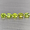 Natural Green Demantiod Garnet 1.18 Ct. 5 Pcs Oval Shape 4.2 x 3.2 Mm Gemstones From Madagascar Natural Green Demantiod Garnet 1.18 Ct. 5 Pcs Oval Shape 4.2 x 3.2 Mm Gemstones From Madagascar