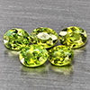Natural Green Demantiod Garnet 1.27 Ct. 5 Pcs Oval Shape 4.2 x 3.2 Mm Gemstones From Madagascar Natural Green Demantiod Garnet 1.27 Ct. 5 Pcs Oval Shape 4.2 x 3.2 Mm Gemstones From Madagascar