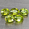 Natural Green Demantiod Garnet 1.27 Ct. 5 Pcs Oval Shape 4.3 x 3.2 Mm Gemstones From Madagascar Natural Green Demantiod Garnet 1.27 Ct. 5 Pcs Oval Shape 4.3 x 3.2 Mm Gemstones From Madagascar