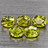 Natural Green Demantiod Garnet 1.17 Ct. 5 Pcs Oval Shape 4.2 x 3.2 Mm Gemstones From Madagascar Natural Green Demantiod Garnet 1.17 Ct. 5 Pcs Oval Shape 4.2 x 3.2 Mm Gemstones From Madagascar