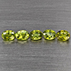 Natural Green Demantiod Garnet 1.00 Ct. 5 Pcs Oval Shape 4.2 x 3.2 Mm Gemstones From Madagascar Natural Green Demantiod Garnet 1.00 Ct. 5 Pcs Oval Shape 4.2 x 3.2 Mm Gemstones From Madagascar