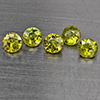 Natural Green Demantiod Garnet 0.90 Ct. 5 Pcs Round Diamond Cut 3.5 Mm Gemstones From Madagascar Natural Green Demantiod Garnet 0.90 Ct. 5 Pcs Round Diamond Cut 3.5 Mm Gemstones From Madagascar