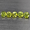 Natural Green Demantiod Garnet 0.97 Ct. 5 Pcs Round Diamond Cut 3.3 Mm Gemstones From Madagascar Natural Green Demantiod Garnet 0.97 Ct. 5 Pcs Round Diamond Cut 3.3 Mm Gemstones From Madagascar
