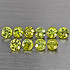 Natural Green Demantiod Garnet 1.65 Ct. 10 Pcs Round Diamond Cut 3.3 Mm Gemstones From Madagascar Natural Green Demantiod Garnet 1.65 Ct. 10 Pcs Round Diamond Cut 3.3 Mm Gemstones From Madagascar