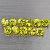 Natural Green Demantiod Garnet 1.88 Ct. 11 Pcs Round Diamond Cut 3.2 Mm Gemstones From Madagascar Natural Green Demantiod Garnet 1.88 Ct. 11 Pcs Round Diamond Cut 3.2 Mm Gemstones From Madagascar