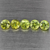 Natural Green Demantiod Garnet 0.86 Ct. 5 Pcs Round Diamond Cut 3.3 Mm Gemstones From Madagascar Natural Green Demantiod Garnet 0.86 Ct. 5 Pcs Round Diamond Cut 3.3 Mm Gemstones From Madagascar