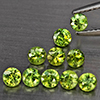 Natural Green Demantiod Garnet 1.78 Ct. 10 Pcs Round Diamond Cut 3.3 Mm Gemstones From Madagascar Natural Green Demantiod Garnet 1.78 Ct. 10 Pcs Round Diamond Cut 3.3 Mm Gemstones From Madagascar