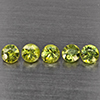 Natural Green Demantiod Garnet 0.83 Ct. 5 Pcs Round Diamond Cut 3.3 Mm Gemstones From Madagascar Natural Green Demantiod Garnet 0.83 Ct. 5 Pcs Round Diamond Cut 3.3 Mm Gemstones From Madagascar