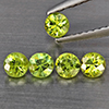 Natural Green Demantiod Garnet 0.86 Ct. 5 Pcs Round Diamond Cut 3.3 Mm Gemstones From Madagascar Natural Green Demantiod Garnet 0.86 Ct. 5 Pcs Round Diamond Cut 3.3 Mm Gemstones From Madagascar