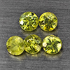 Natural Green Demantiod Garnet 0.78 Ct. 5 Pcs Round Diamond Cut 3.3 Mm Gemstones From Madagascar Natural Green Demantiod Garnet 0.78 Ct. 5 Pcs Round Diamond Cut 3.3 Mm Gemstones From Madagascar