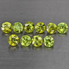 Natural Green Demantiod Garnet 1.26 Ct. 10 Pcs Round Diamond Cut 3 Mm Gemstones From Madagascar Natural Green Demantiod Garnet 1.26 Ct. 10 Pcs Round Diamond Cut 3 Mm Gemstones From Madagascar