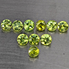 Natural Green Demantiod Garnet 1.24 Ct. 10 Pcs Round Diamond Cut 3 Mm Gemstones From Madagascar Natural Green Demantiod Garnet 1.24 Ct. 10 Pcs Round Diamond Cut 3 Mm Gemstones From Madagascar