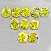 Natural Green Demantiod Garnet 1.68 Ct. 10 Pcs Round Diamond Cut 3.2 Mm Gemstones From Madagascar Natural Green Demantiod Garnet 1.68 Ct. 10 Pcs Round Diamond Cut 3.2 Mm Gemstones From Madagascar