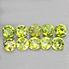 Natural Green Demantiod Garnet 1.48 Ct. 10 Pcs Round Diamond Cut 3 Mm Gemstones From Madagascar Natural Green Demantiod Garnet 1.48 Ct. 10 Pcs Round Diamond Cut 3 Mm Gemstones From Madagascar
