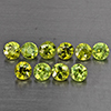Natural Green Demantiod Garnet 1.31 Ct. 10 Pcs Round Diamond Cut 3 Mm Gemstones From Madagascar Natural Green Demantiod Garnet 1.31 Ct. 10 Pcs Round Diamond Cut 3 Mm Gemstones From Madagascar