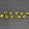 Natural Green Demantiod Garnet 1.43 Ct. 10 Pcs Round Diamond Cut 3 Mm Gemstones From Madagascar Natural Green Demantiod Garnet 1.43 Ct. 10 Pcs Round Diamond Cut 3 Mm Gemstones From Madagascar